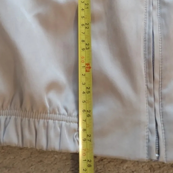 ProQuip WindShield Men's Jacket L Beige Weatherwear Removable Sleeves Full Zip - Picture 14 of 14